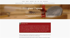 Desktop Screenshot of giantcypress.net